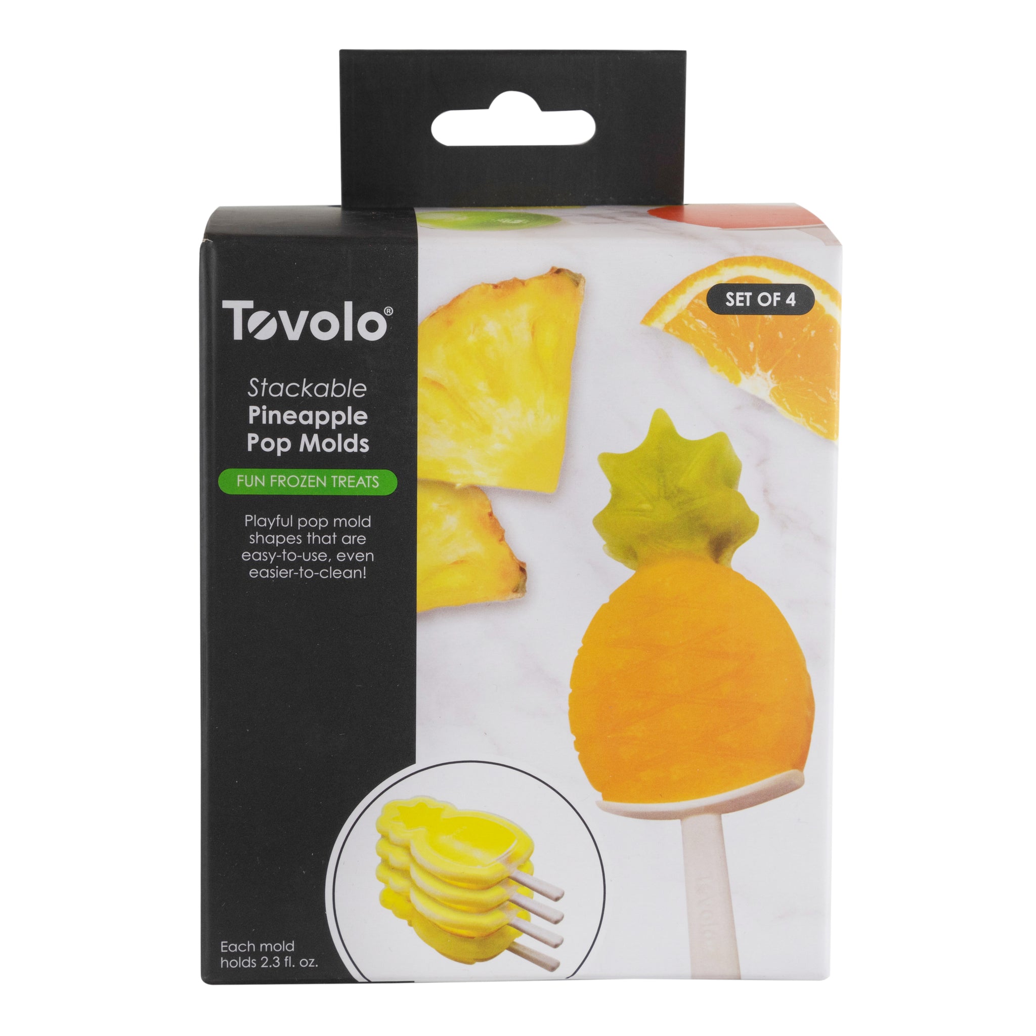 Tovolo Twin Pop Molds- Set of 4 (#80-9680)
