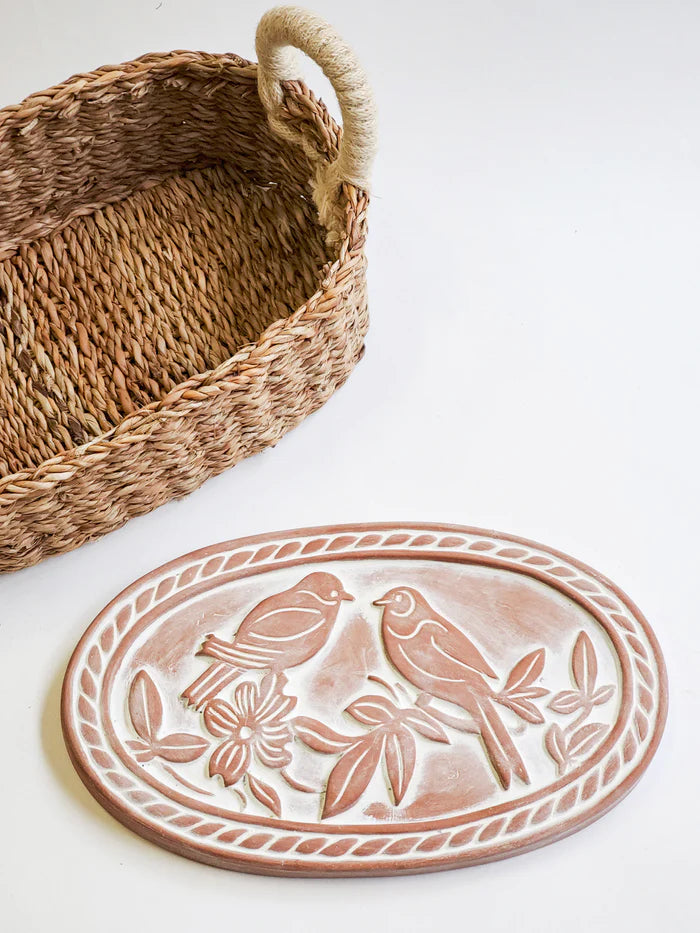 Terracotta Bread Warmer & Basket - KORISSA®