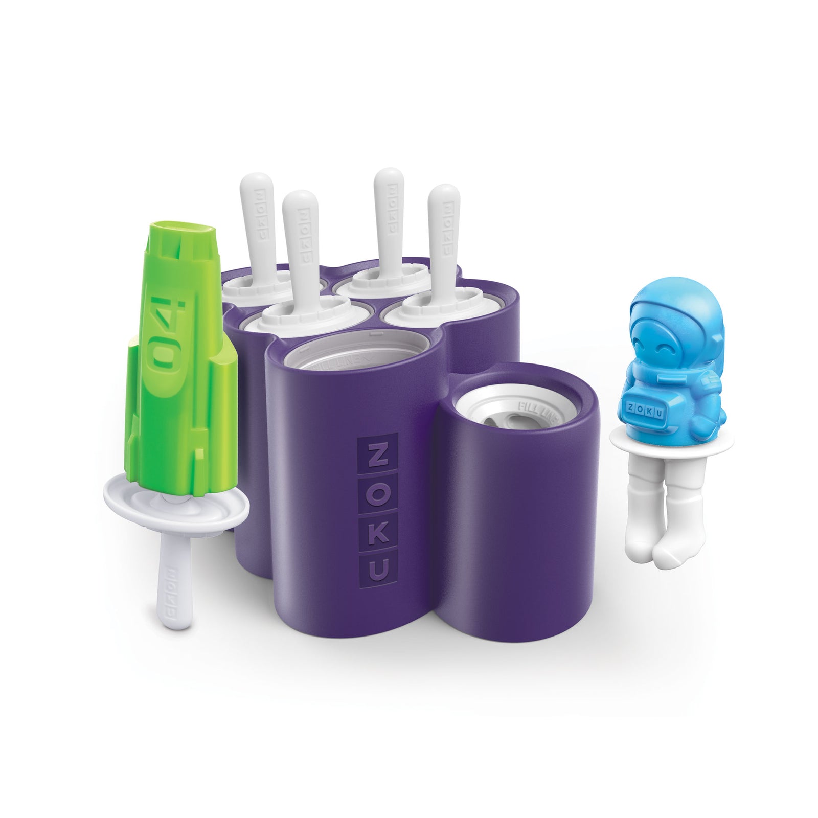 Zoku Space Popsicle Molds