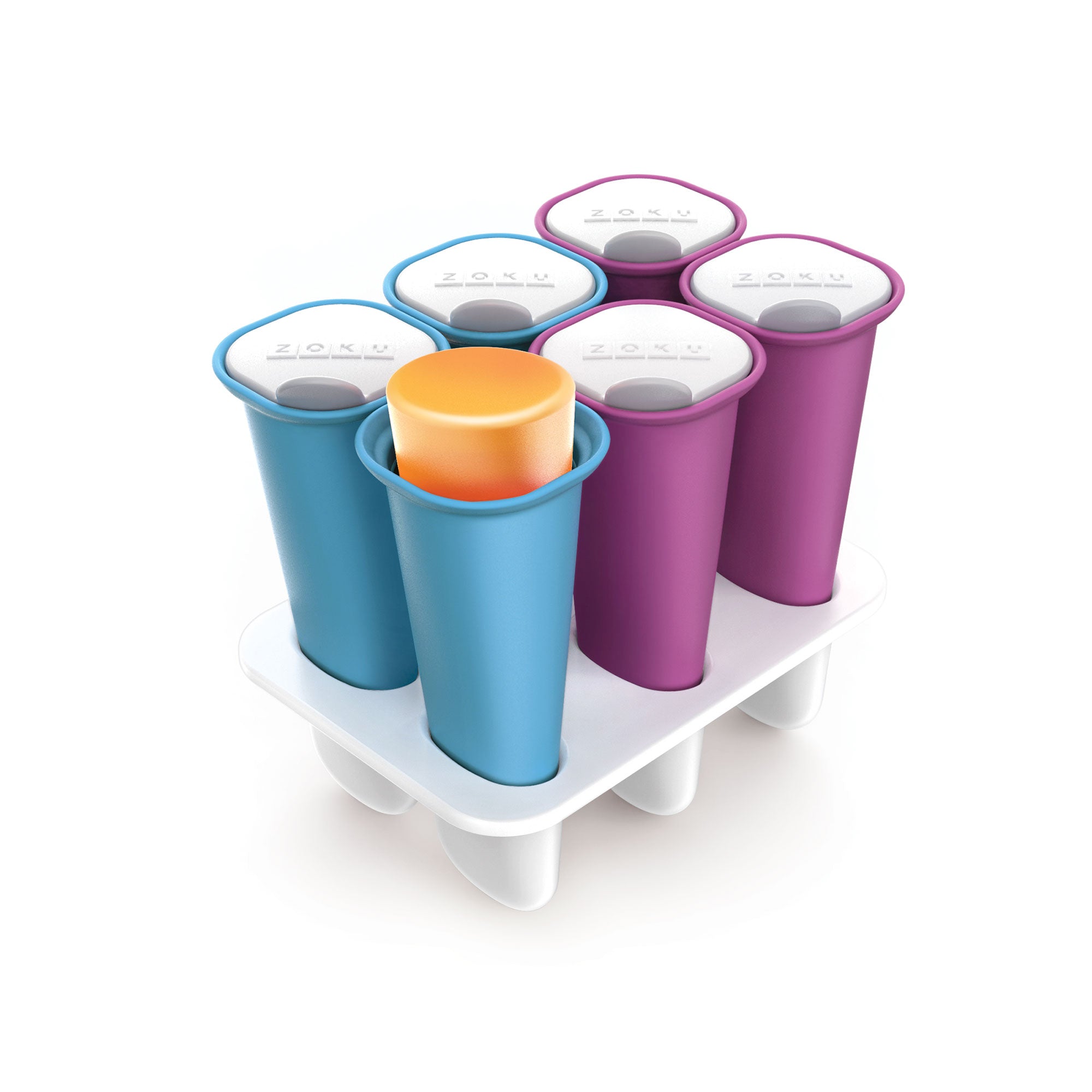 Zoku Summer Push Popsicle Molds