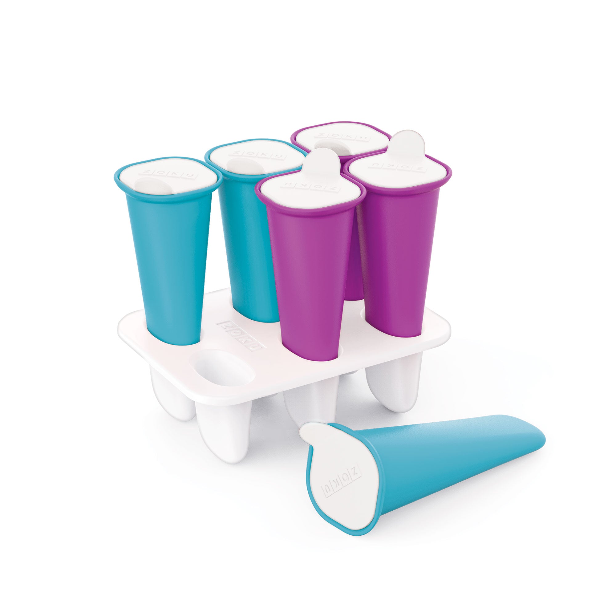 Lékué Popsicle Molds (Set of 8), 4 Shape Options, Platinum Silicone &  Polypropylene. on Food52