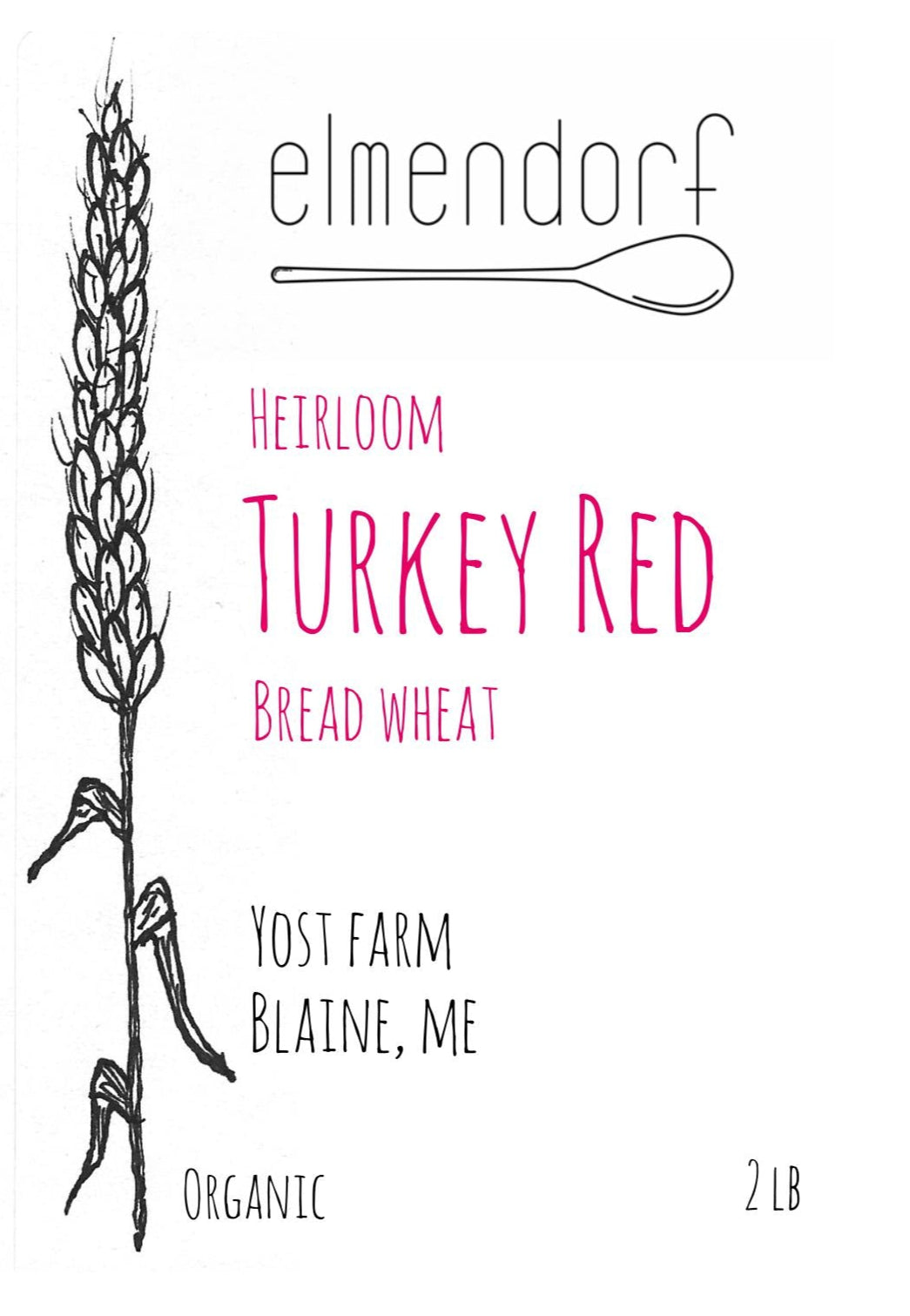 Heirloom Turkey Red Wheat Flour & Grain